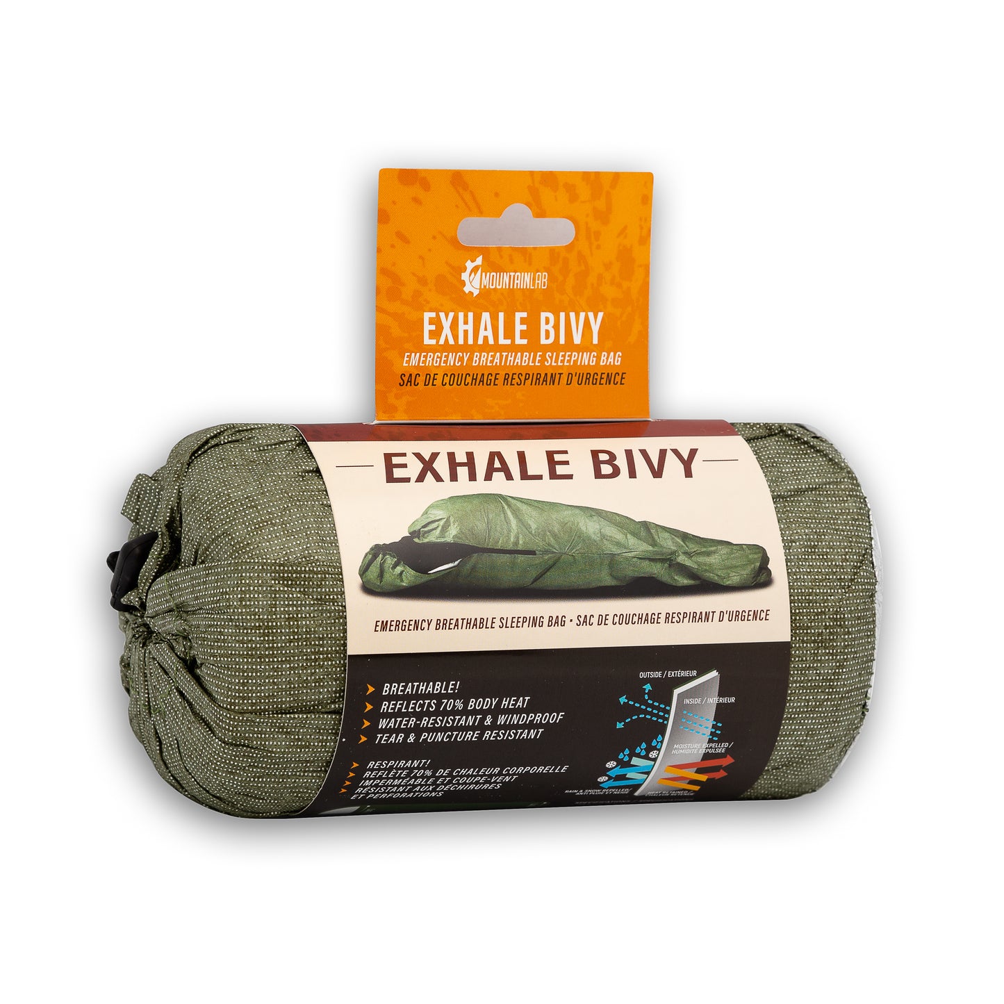 best emergency bivvy bag for rain Mountain Lab Exhale Emergency Bivy Breathable Sleeping Bag